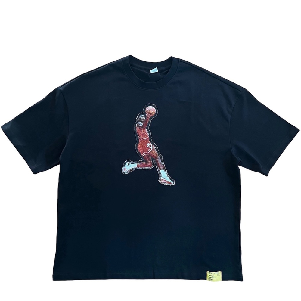 Jordan dunk contest woven stitching shirt